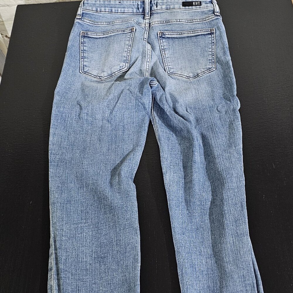 Kut from the Kloth Blue Boyfriend Jeans - Picture 5 of 6